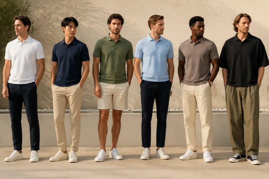 Different Polo Shirt Fits