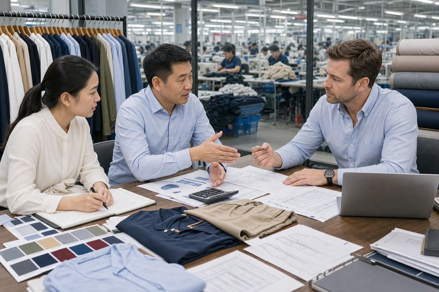 MOQ negotiation with Chinese clothing manufacturer MOQ negotiation with Chinese clothing manufacturer and Western buyer