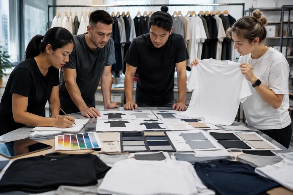 custom tshirt design development