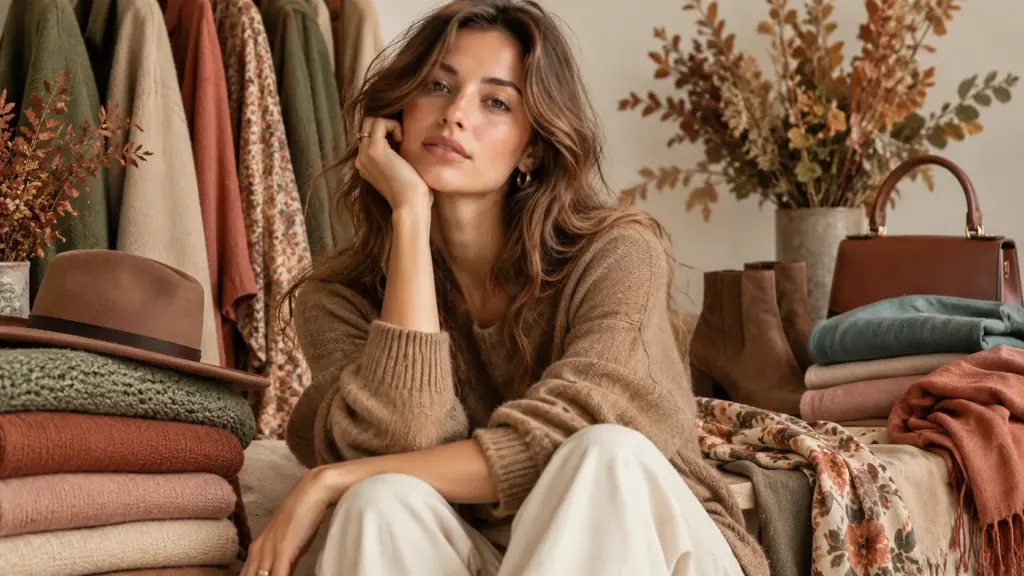 Soft Autumn color palette clothing guide
