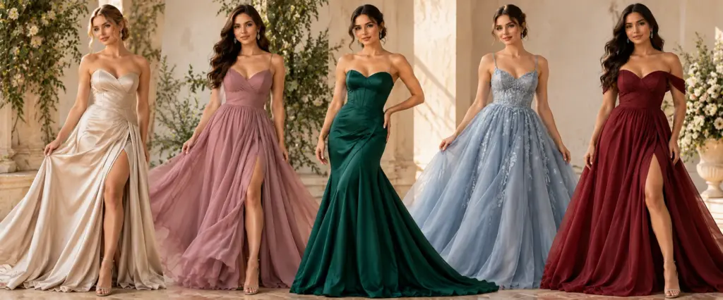 best dress style for body type and fabric construction