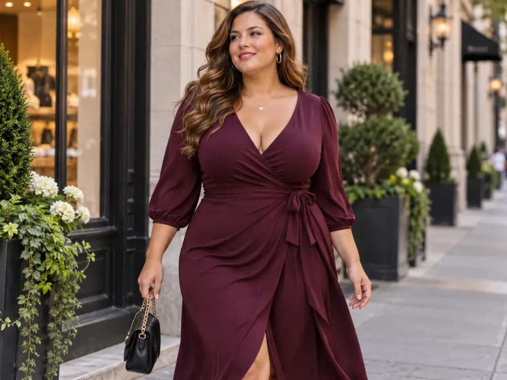 flattering clothes for women with big busts