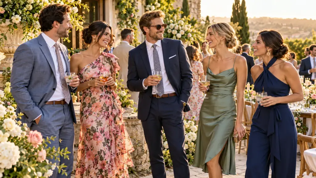 Difference between formal and semi-formal wedding attire