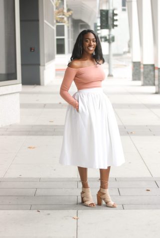 DIY-White-Denim-Gathered-Midi-Skirt-Tutorial-3-1440x2160